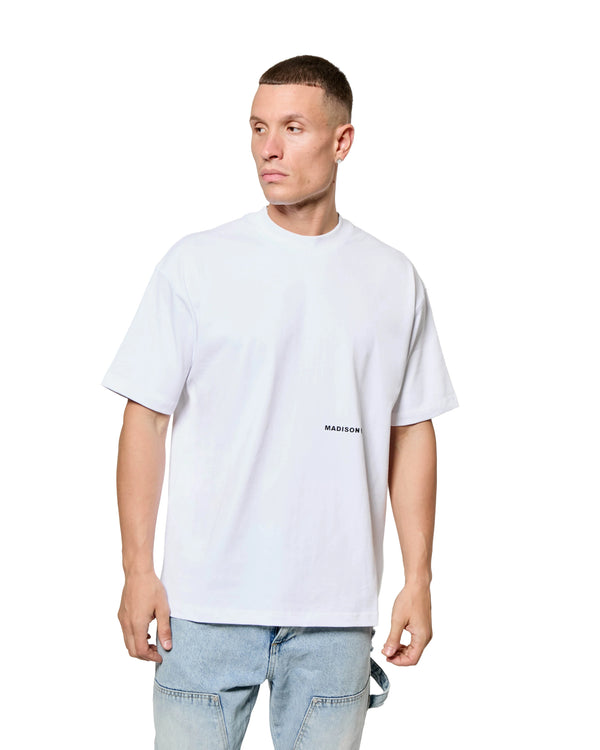 Madison Kohl MK Core Relaxed T Shirt White