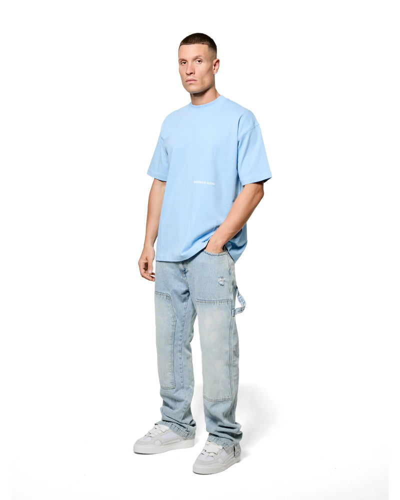 Madison Kohl MK Core Relaxed T Shirt - Placid Blue