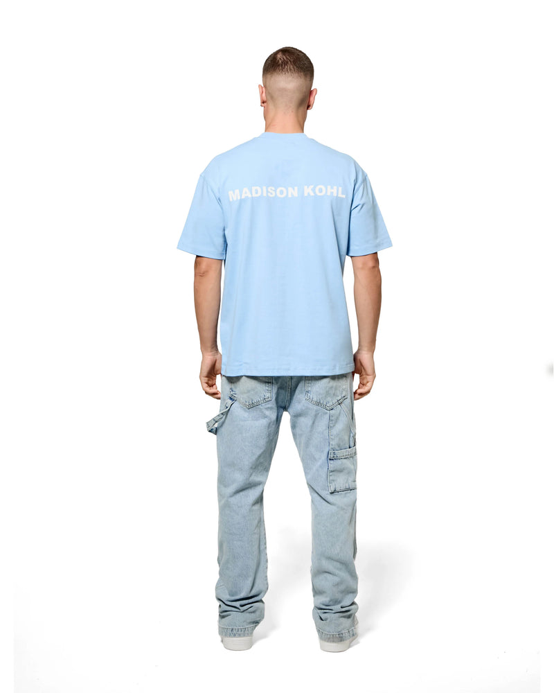 Madison Kohl MK Core Relaxed T Shirt - Placid Blue