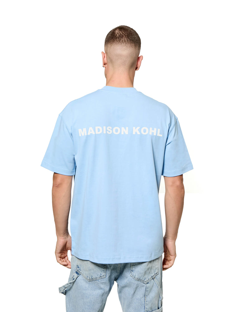 Madison Kohl MK Core Relaxed T Shirt - Placid Blue