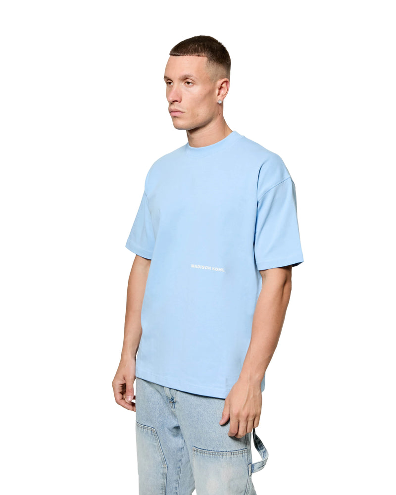 Madison Kohl MK Core Relaxed T Shirt - Placid Blue