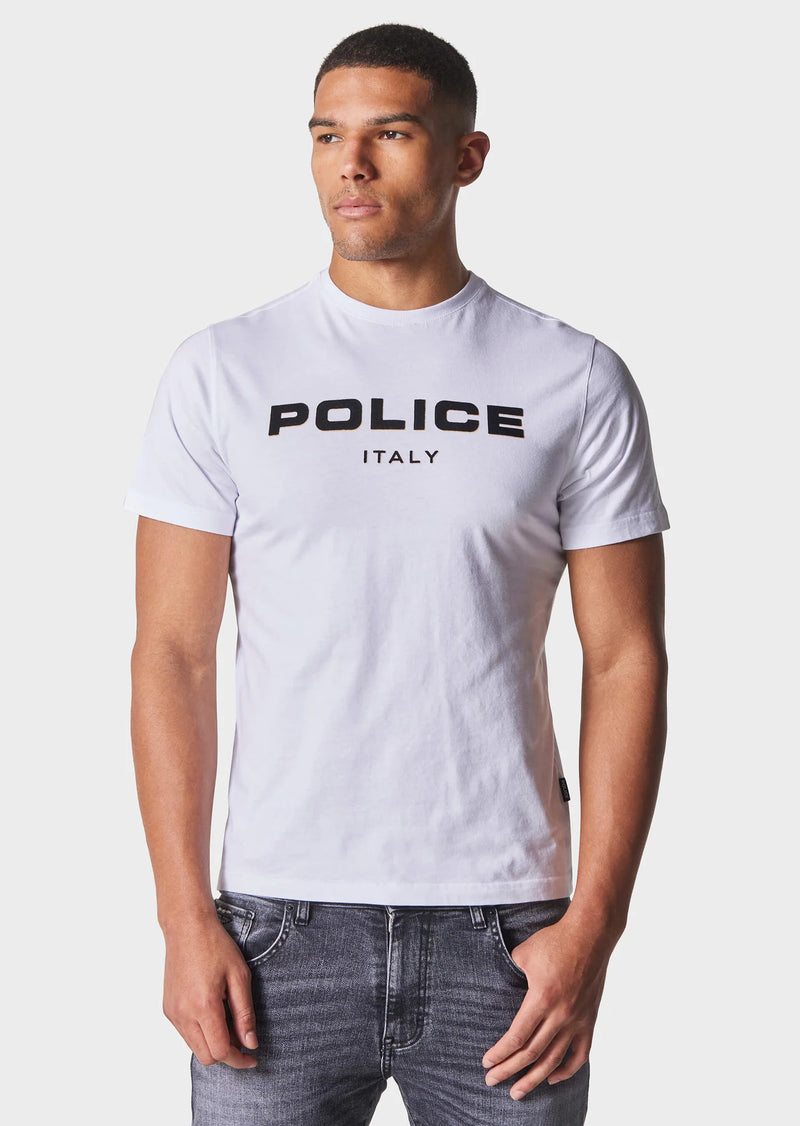 883 Police Mulloy Slim Fit T-Shirt - White