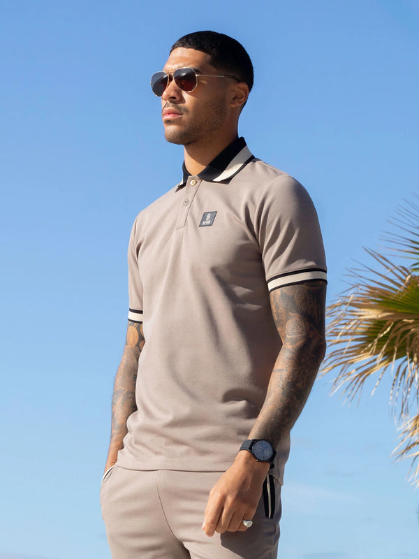Luke Est 1977 MAKATI HONEYCOMB TEXTURED POLO - HARDNUT
