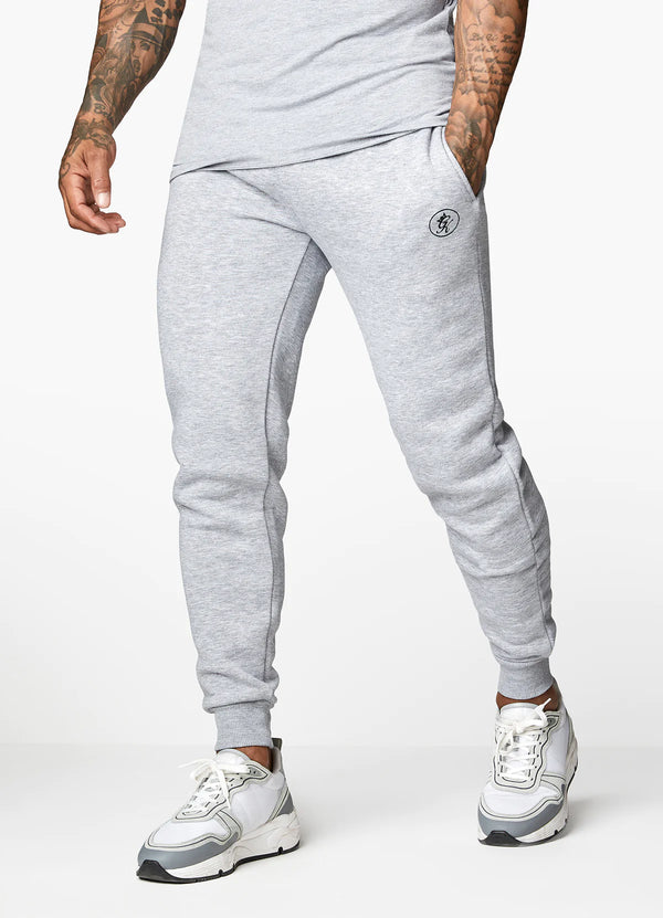 Gym King Nothing Beats Belief Jogger - LIGHT GREY