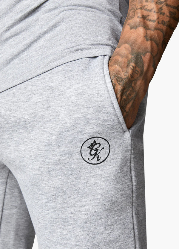 Gym King Nothing Beats Belief Jogger - LIGHT GREY