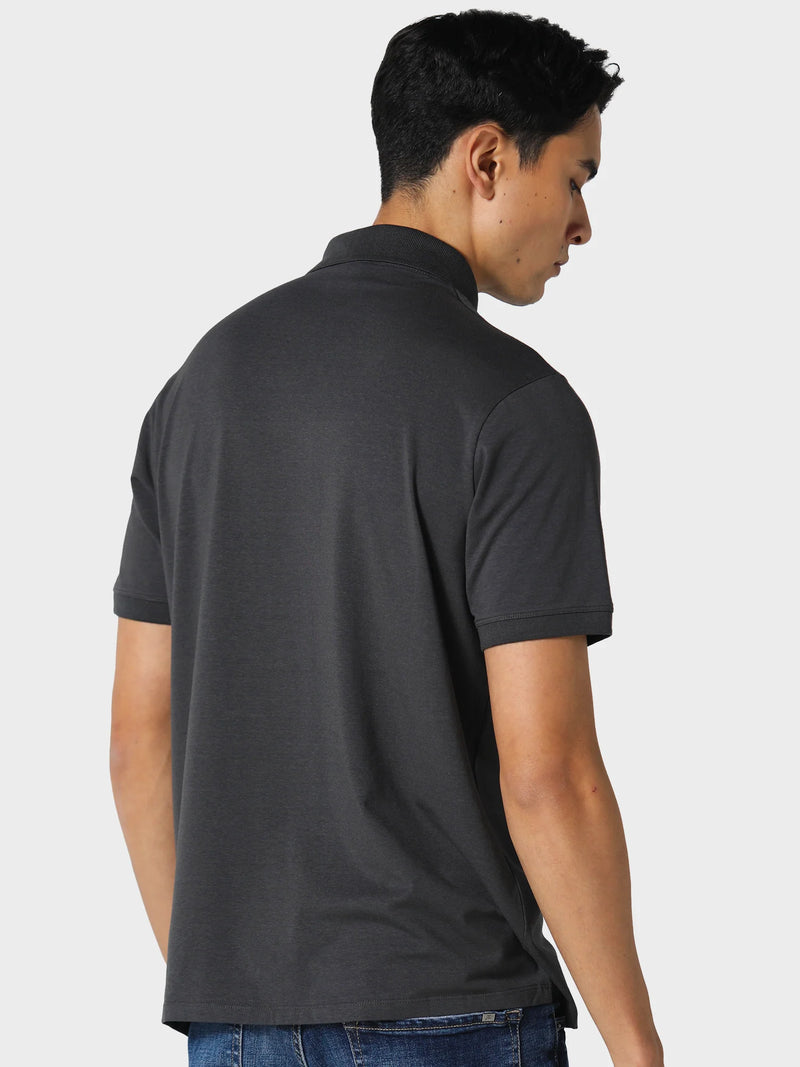 883 Police Neptune Polo Shirt  DUSTY GREY