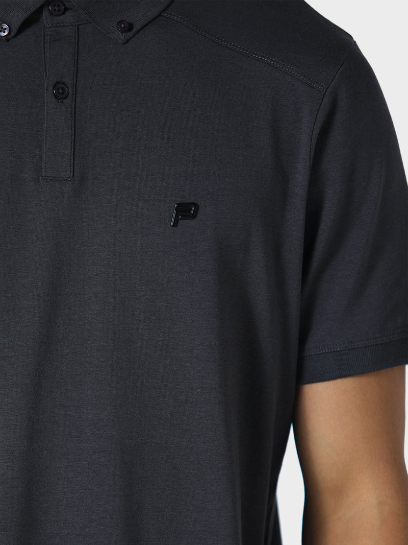 883 Police Neptune Polo Shirt  DUSTY GREY