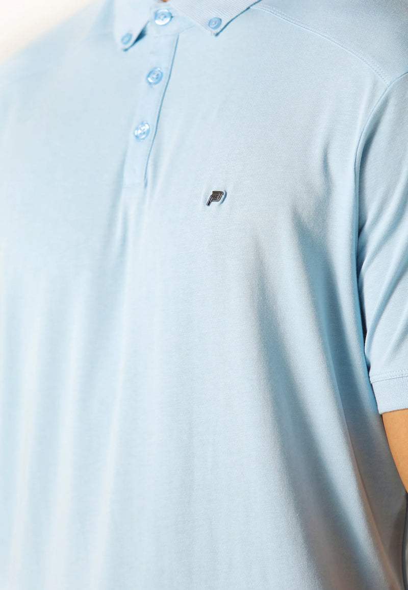 883 Police Neptunes Sky Polo Shirt