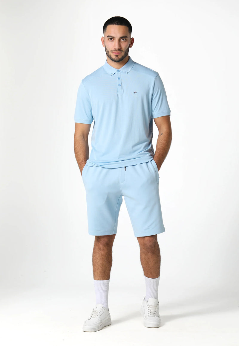 883 Police Neptunes Sky Polo Shirt