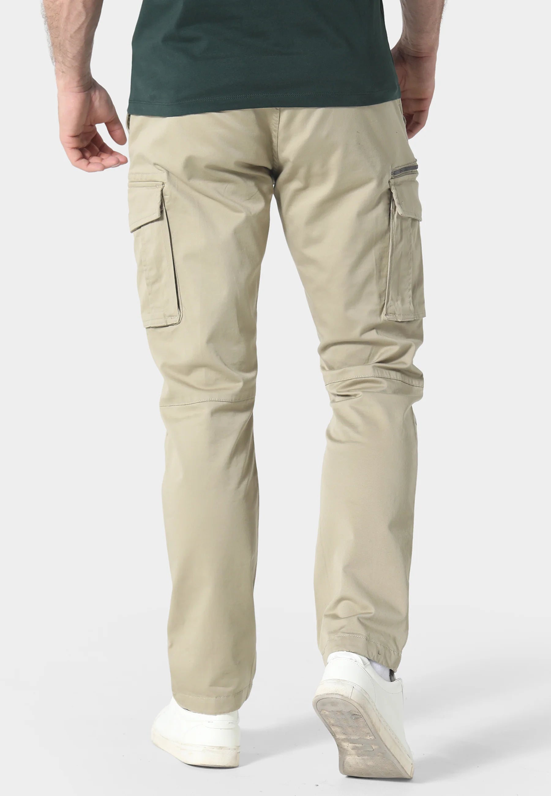 883 Police Newton Beige Cargo Pants