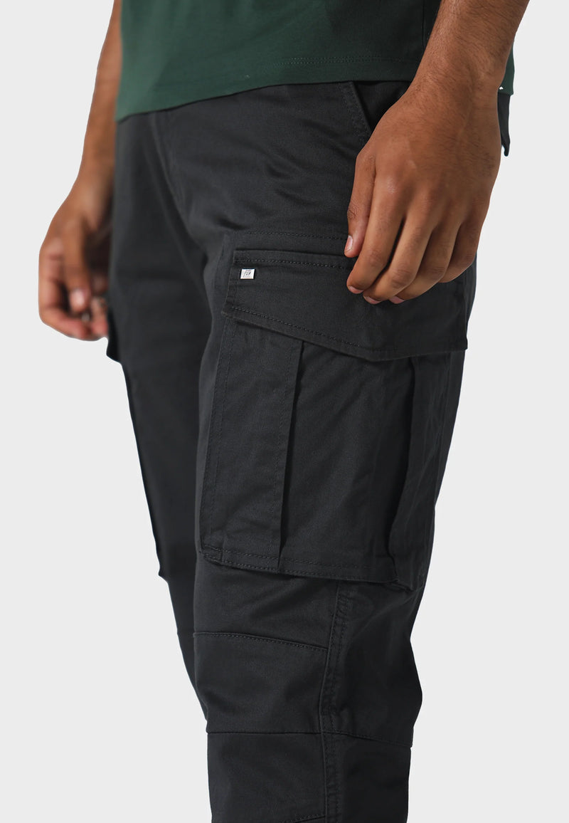883 Police Newton Charcoal Cargo Pants