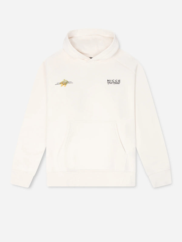 NICCE Mens Tropic Hoodie Snow White