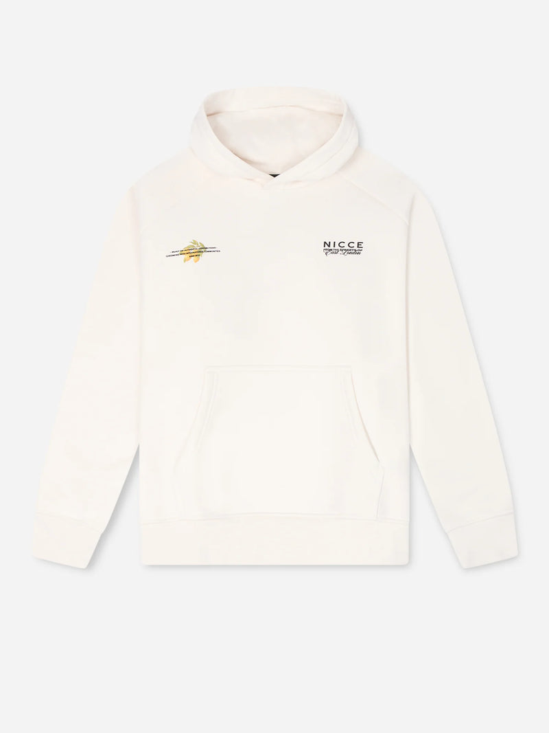 NICCE Mens Tropic Hoodie Snow White