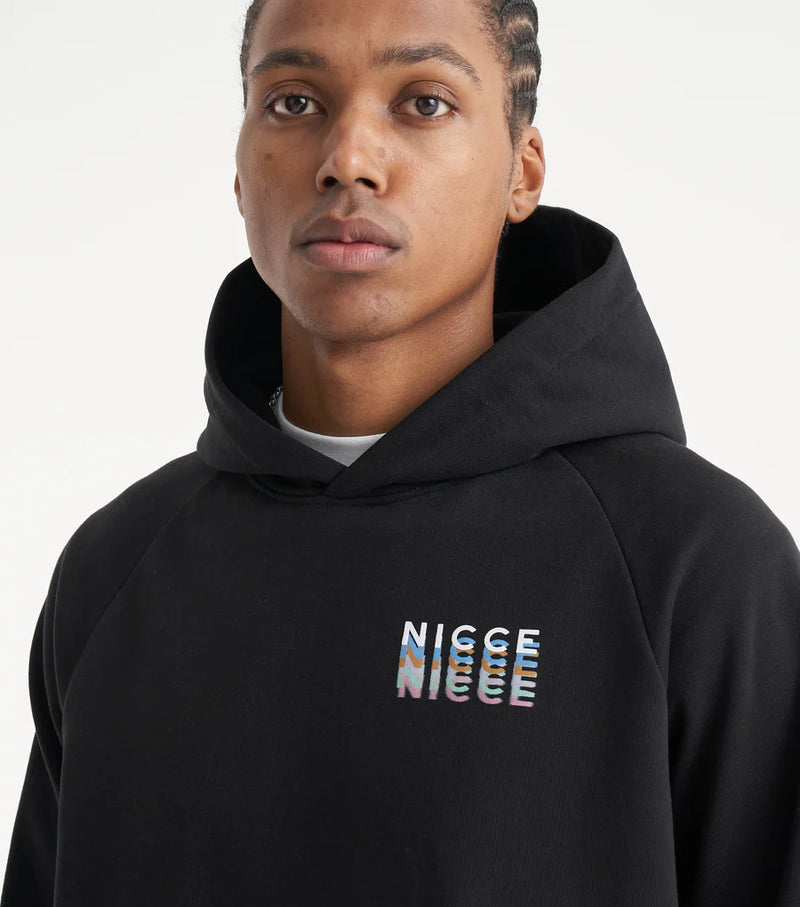 NICCE Mens Orbit Hoodie Black