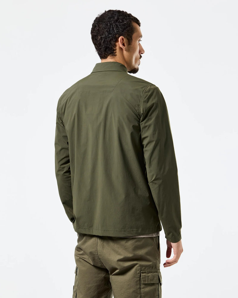 Weekend Offender Southbank Technical Over-Shirt - CASTLE GREEN