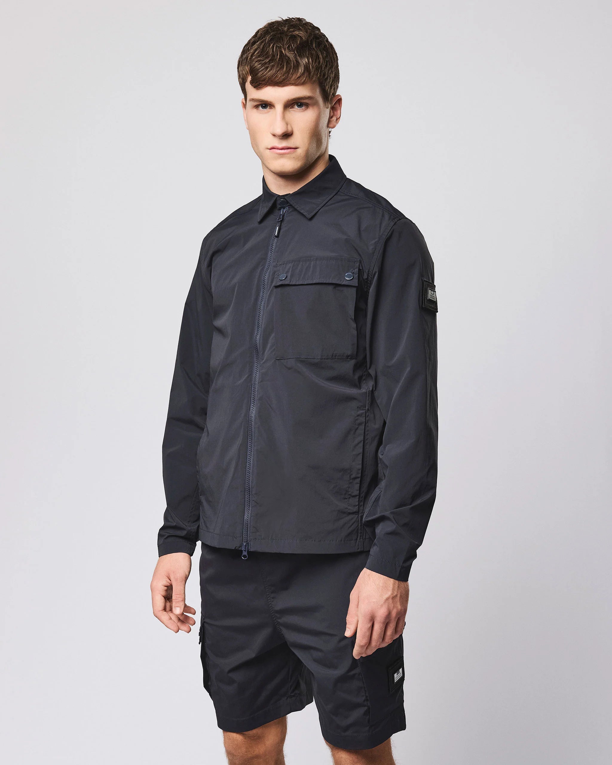 Weekend Offender Southbank Over-Shirt Navy
