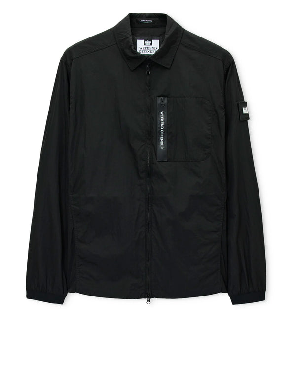 Weekend Offender Halen Over-Shirt Black