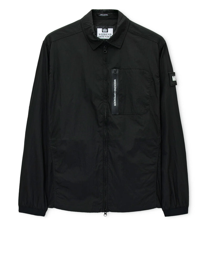 Weekend Offender Halen Over-Shirt Black