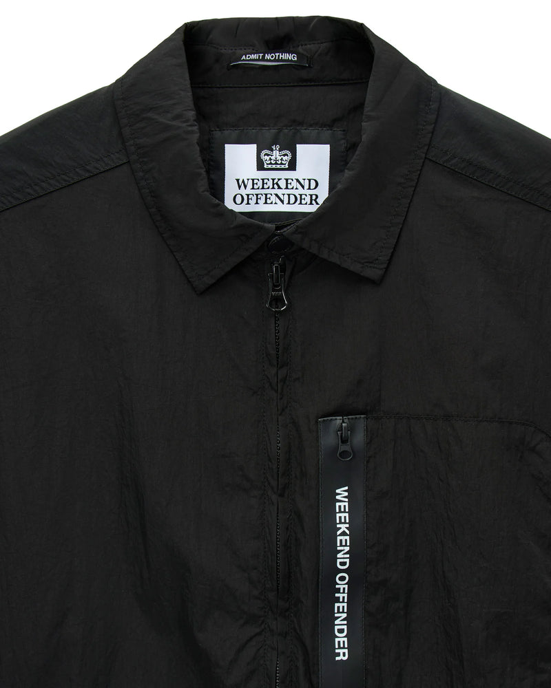 Weekend Offender Halen Over-Shirt Black