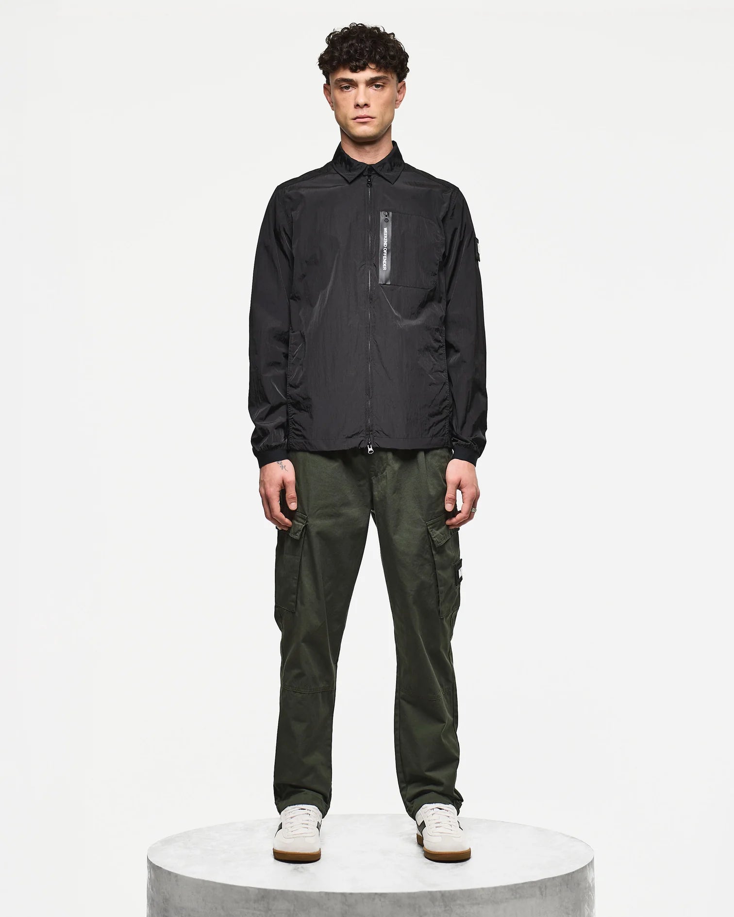Weekend Offender Halen Over-Shirt Black