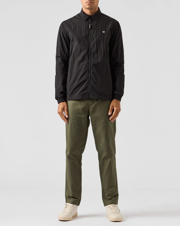 Weekend Offender MONTANA OVER-SHIRT - BLACK