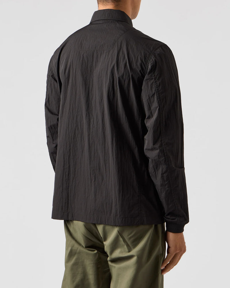 Weekend Offender MONTANA OVER-SHIRT - BLACK