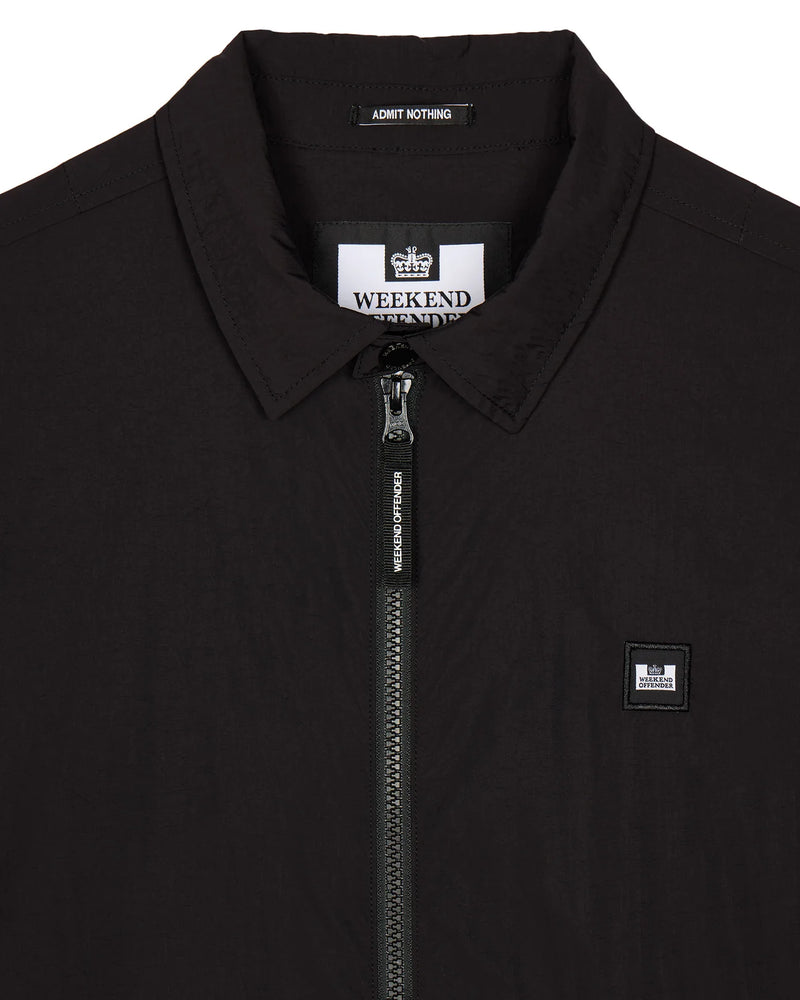 Weekend Offender MONTANA OVER-SHIRT - BLACK