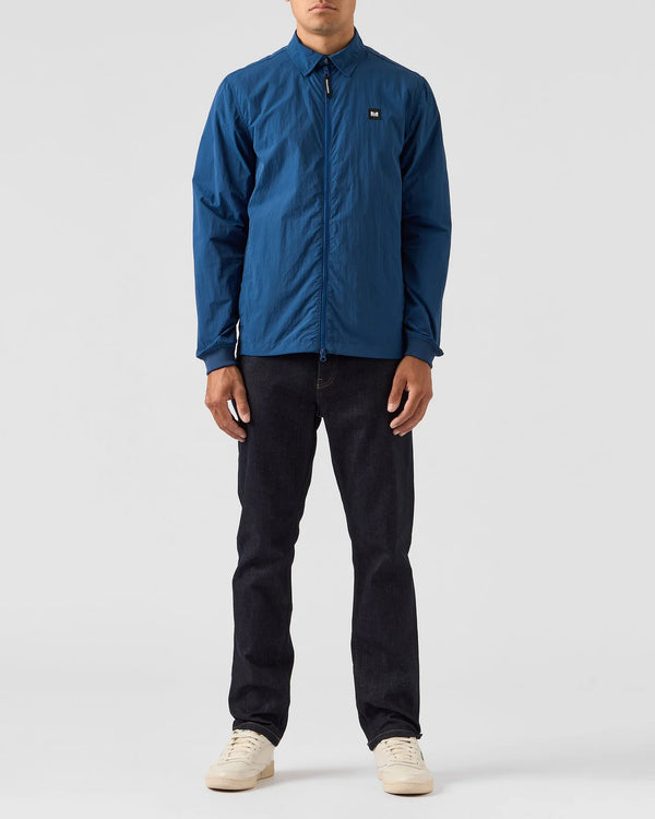 Weekend Offender MONTANA OVER-SHIRT - JUNIPER BLUE