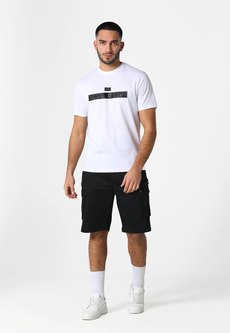 883 Police Oxshott White T-Shirt