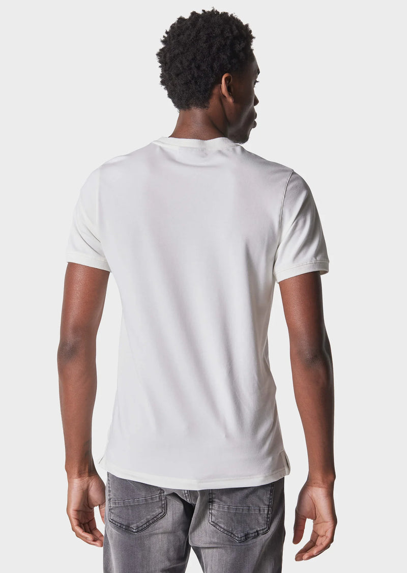 883 Police Perks Cotton T-Shirt - BONE WHITE