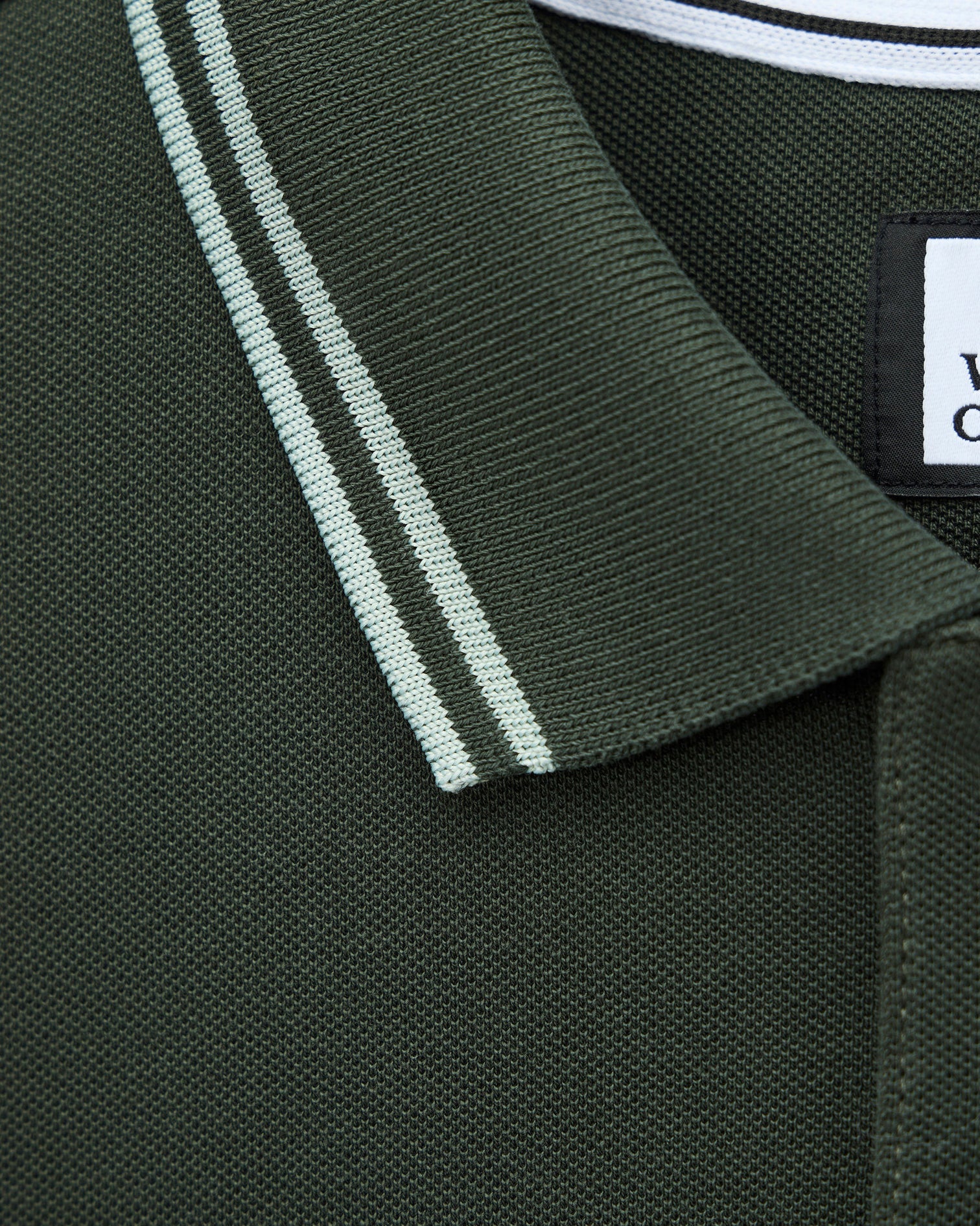 Weekend Offender Levanto Polo Shirt Black Forest Green/Julep Green