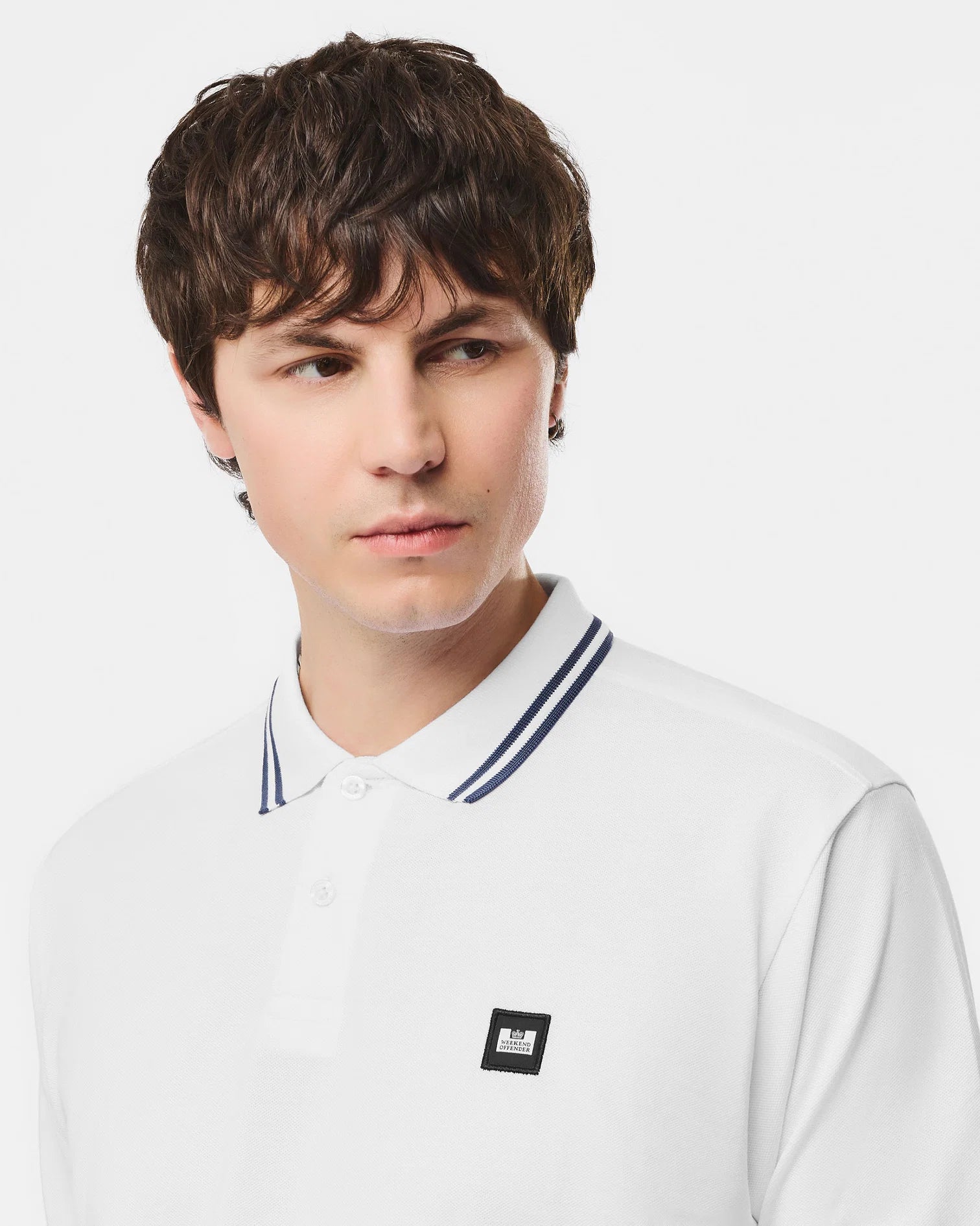 Weekend Offender Levanto Polo WHITE/LAGOON
