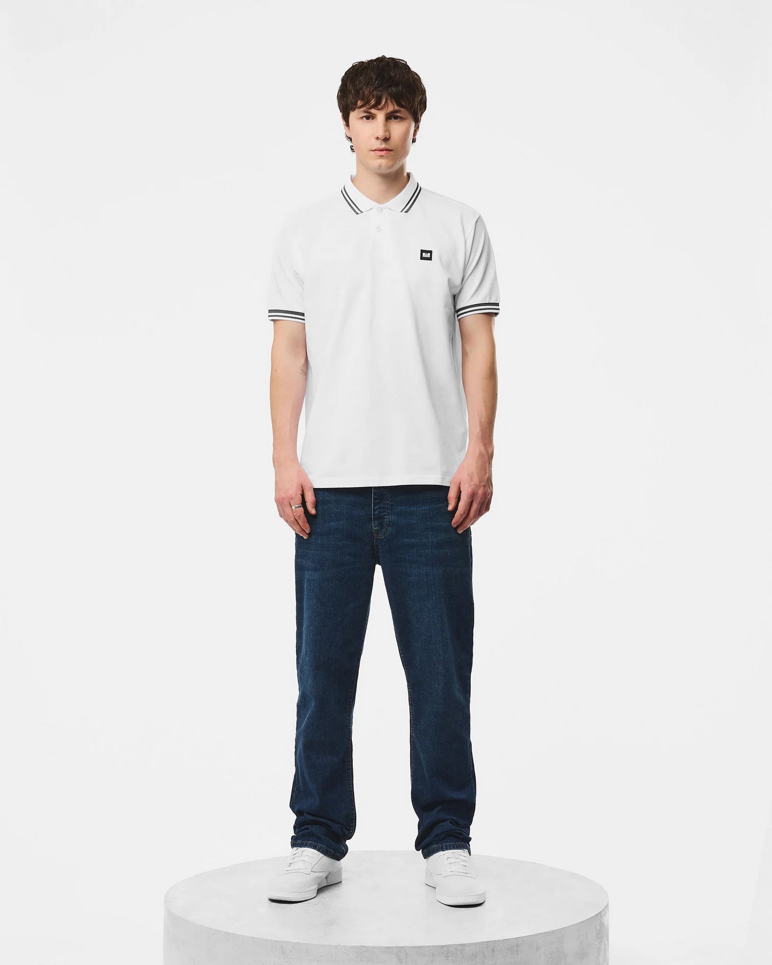 Weekend Offender Levanto Polo WHITE/LAGOON