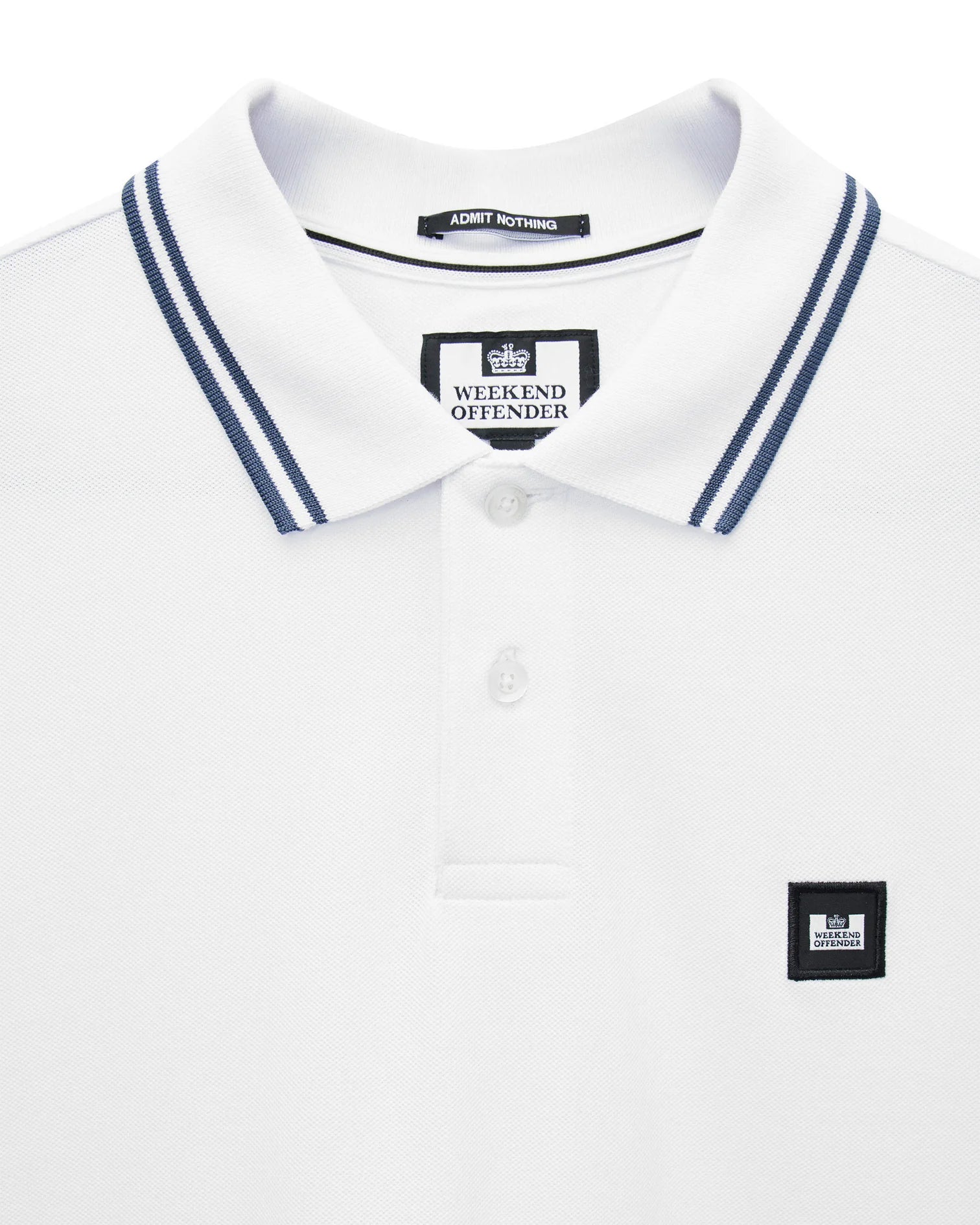 Weekend Offender Levanto Polo WHITE/LAGOON