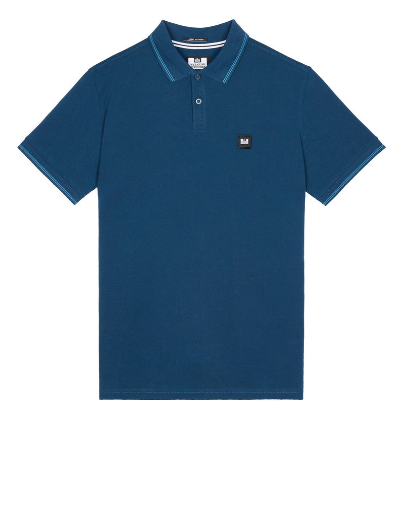 Weekend Offender COLOMBI POLO SHIRT - JUNIPER BLUE