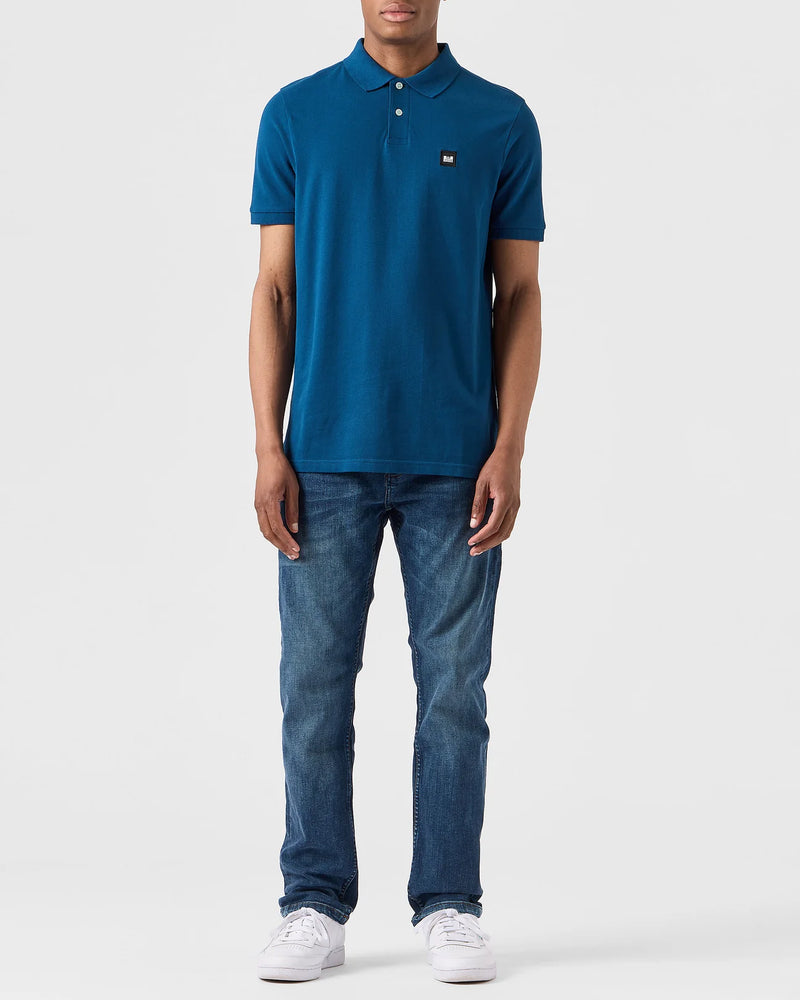 Weekend Offender CANEIROS POLO SHIRT - JUNIPER BLUE