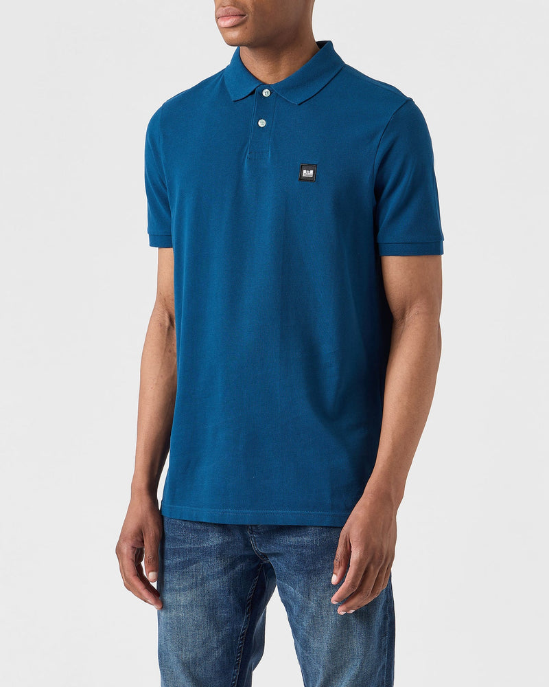 Weekend Offender CANEIROS POLO SHIRT - JUNIPER BLUE