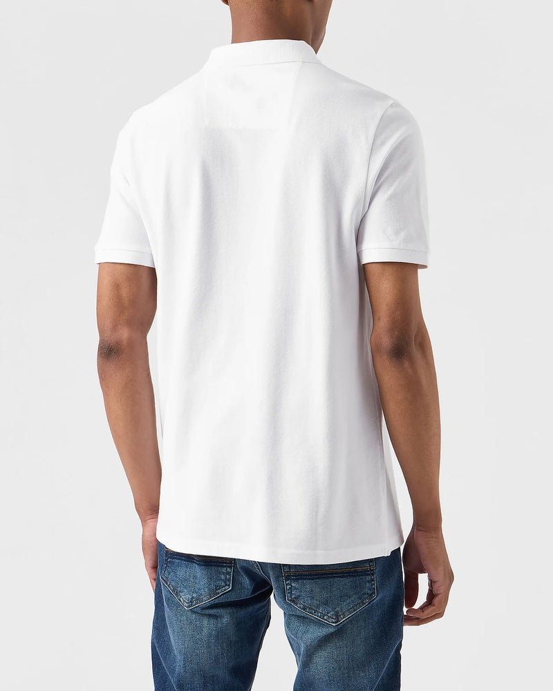 Weekend Offender CANEIROS POLO SHIRT - WHITE
