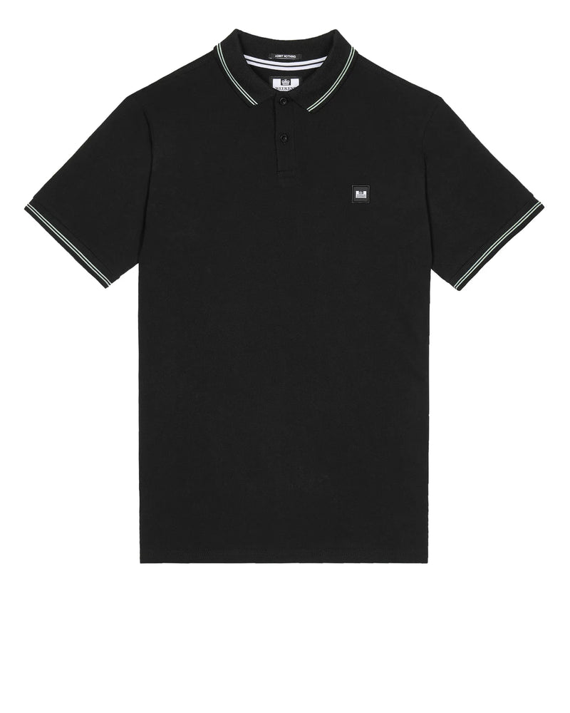 Weekend Offender COLOMBI POLO SHIRT - BLACK
