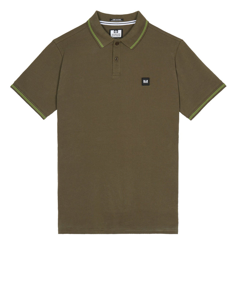 Weekend Offender COLOMBI POLO SHIRT - DARK GREEN