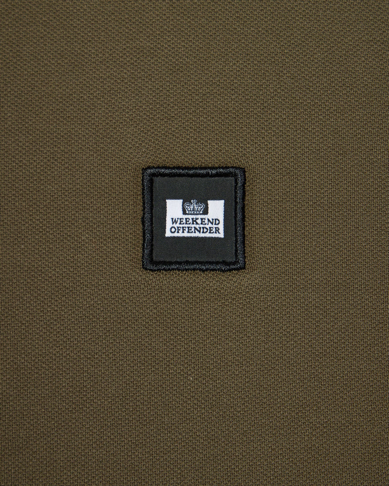 Weekend Offender COLOMBI POLO SHIRT - DARK GREEN