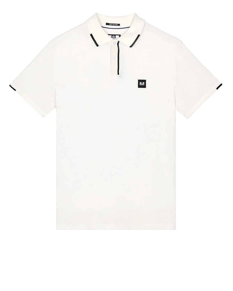 Weekend Offender RIVAS POLO SHIRT - WINTER WHITE