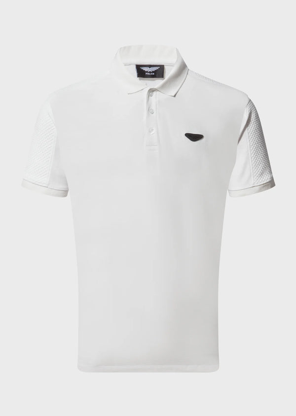 883 Police Kelsos Polo Shirt - Bone White