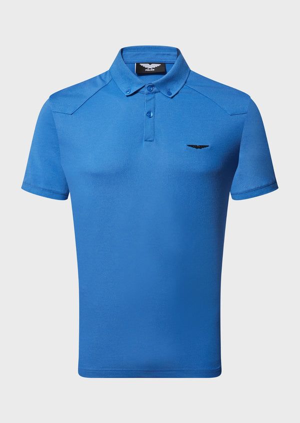 883 Police Pesca Slim Fit Polo Shirt - COBALT BLUE