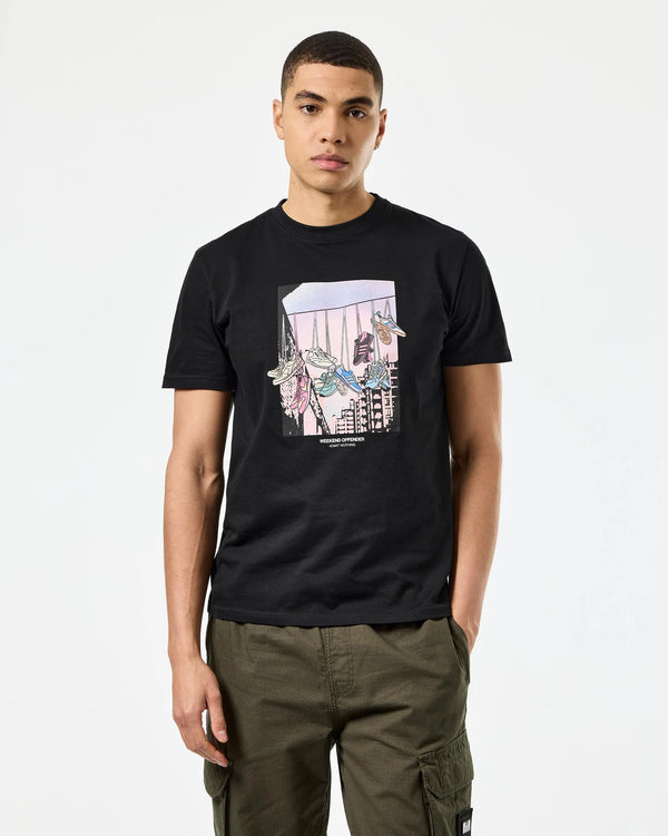 Weekend Offender Turf Wars Graphic T-Shirt - BLACK