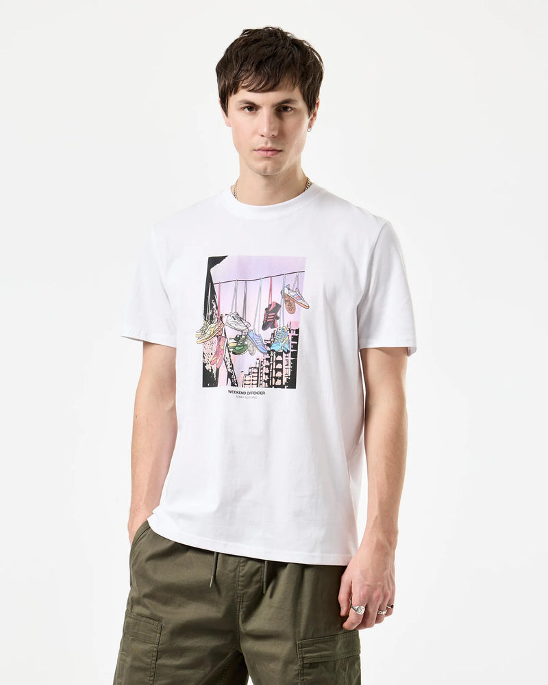 Weekend Offender Turf Wars Graphic T-Shirt - WHITE