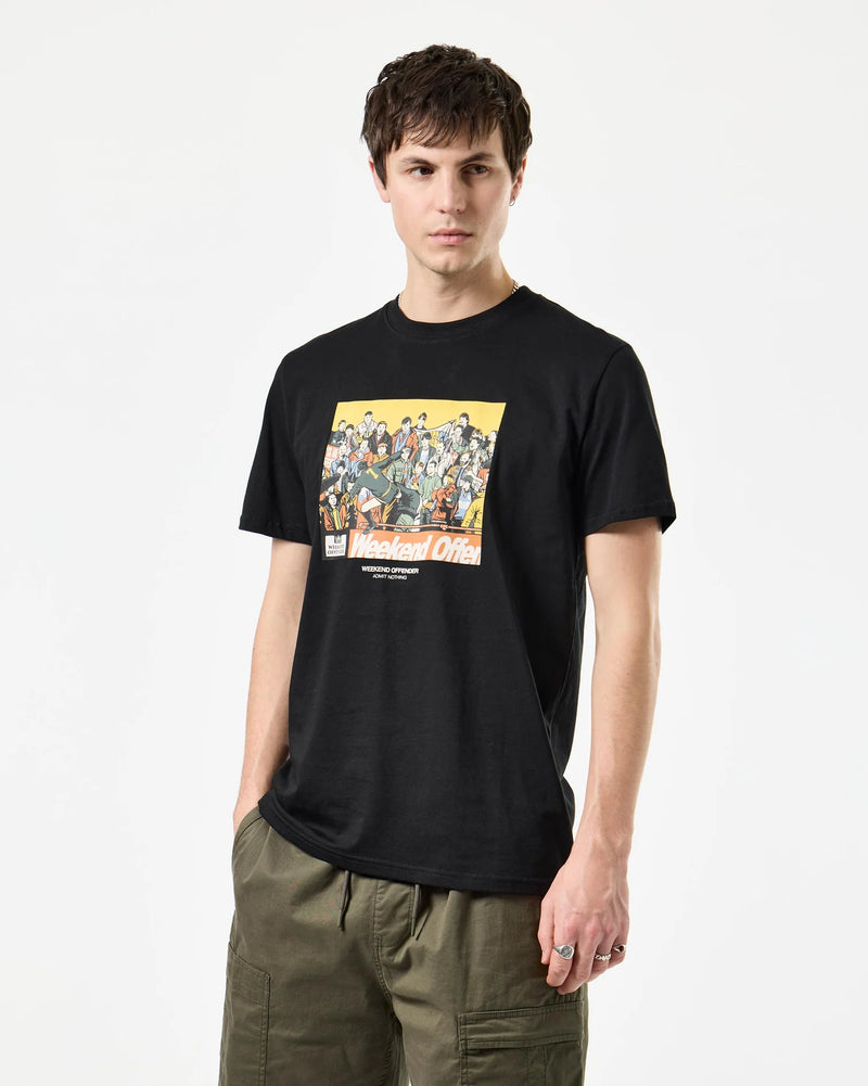 Weekend Offender Selhurst Graphic T-Shirt Black