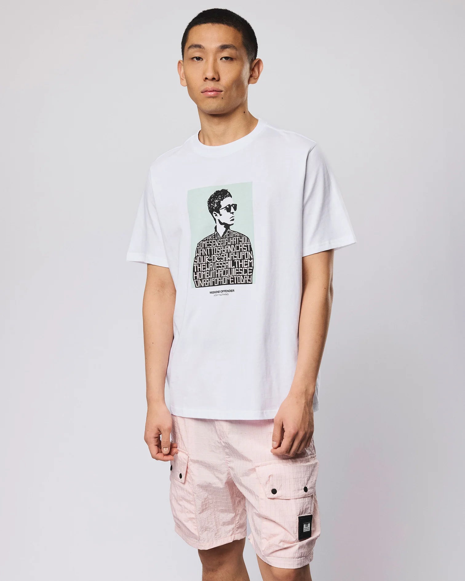Weekend Offender Camden Graphic T-Shirt White
