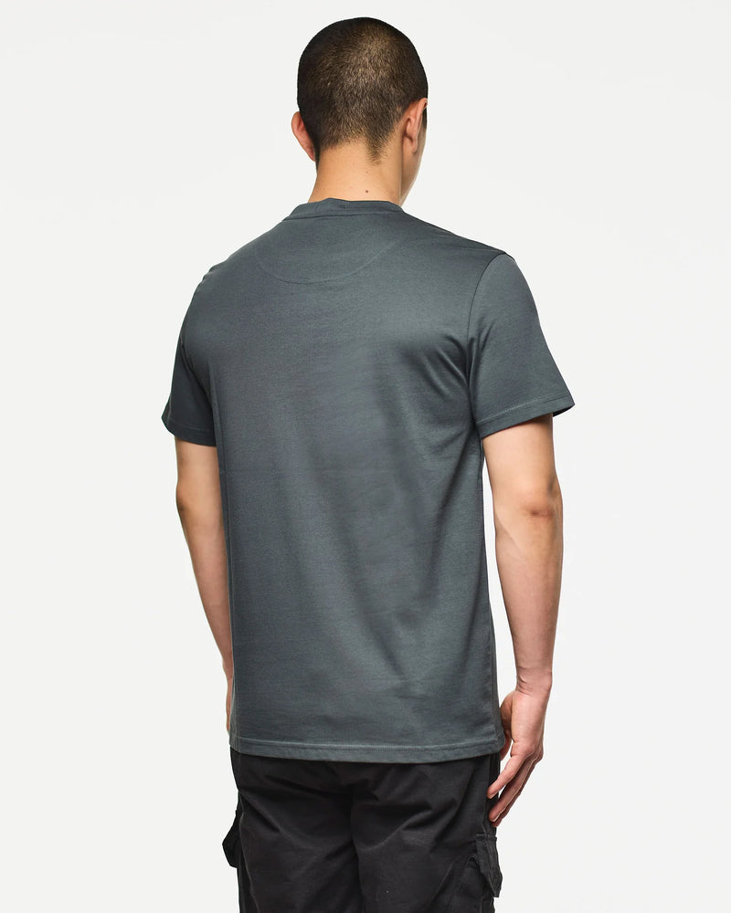 Weekend Offender Shider Graphic T-Shirt Cyclone Grey