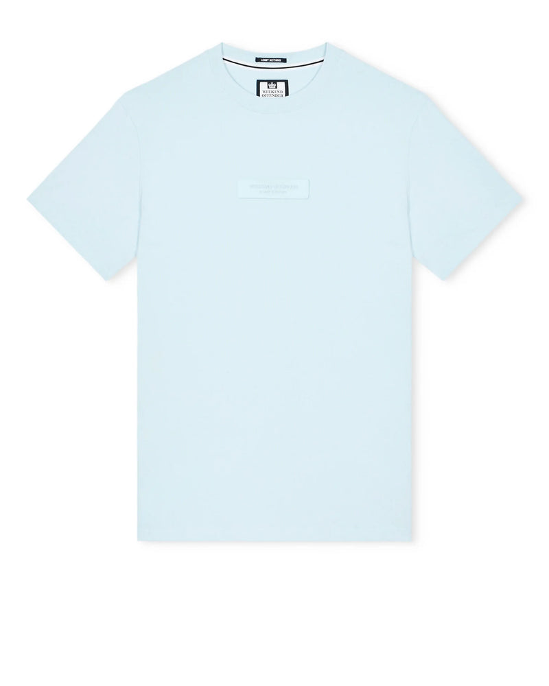 Weekend Offender Shider Graphic T-Shirt Sea Spray Blue
